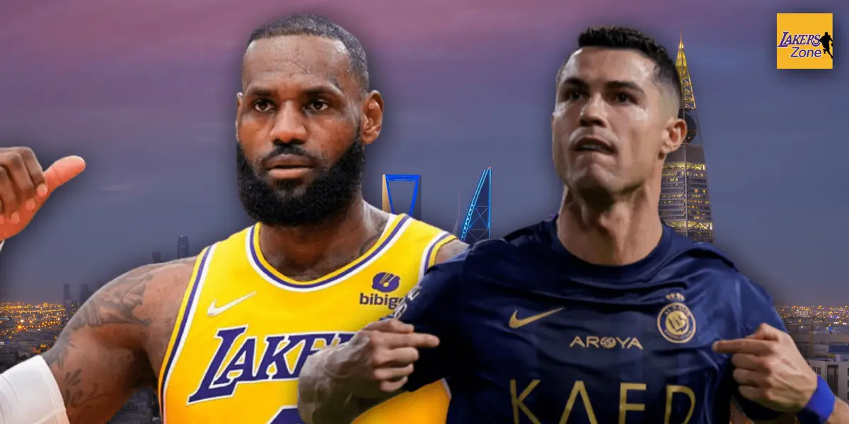 The Lakers star could have in Saudi Arabia the future of his career, is he trying to get that Arabian money?