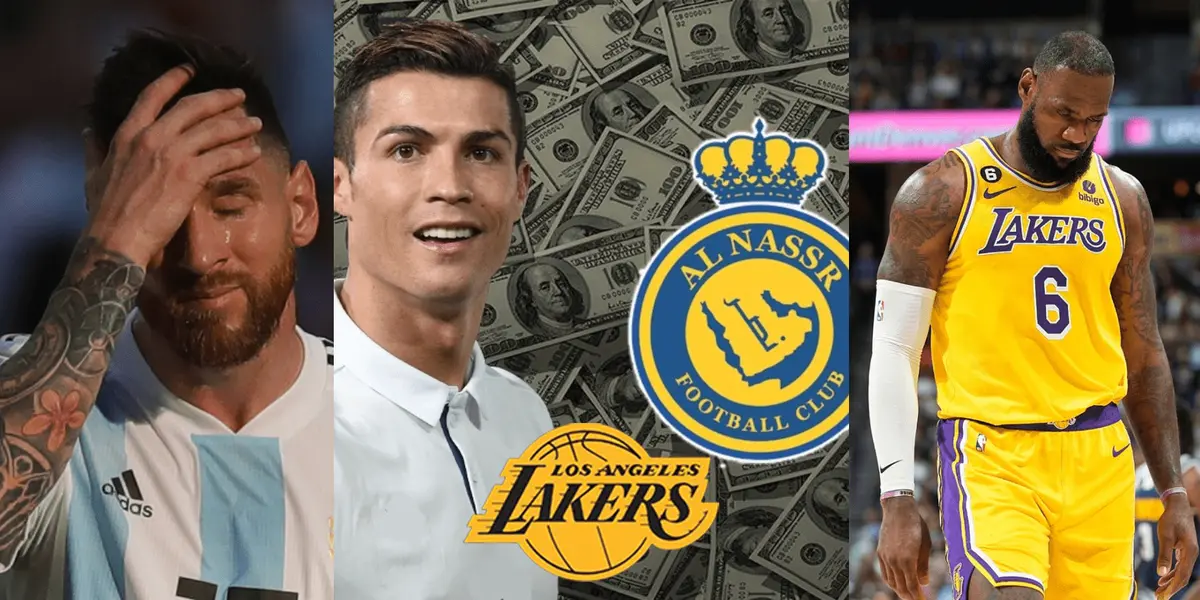 2022 saw Messi earning more money than LeBron and CR7, but 2023 is looking to be the year for Ronaldo with the jaw-dropping salary coming for him