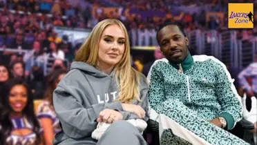 Adele and Rich Paul