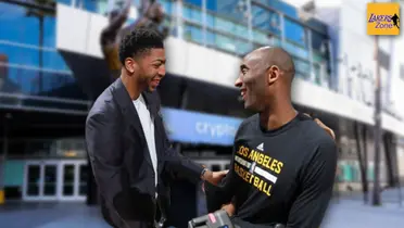 Anthony Davis and Kobe Bryant