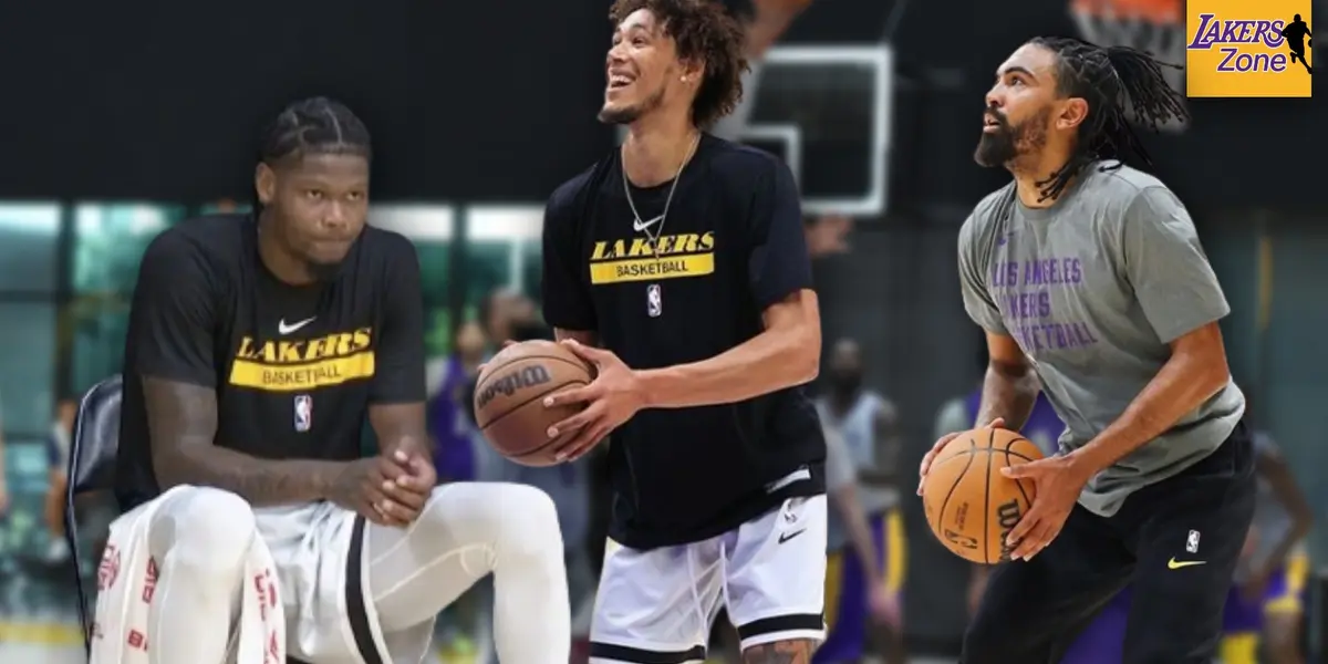 Cam Reddish, Jaxson Hayes and Gabe Vincent