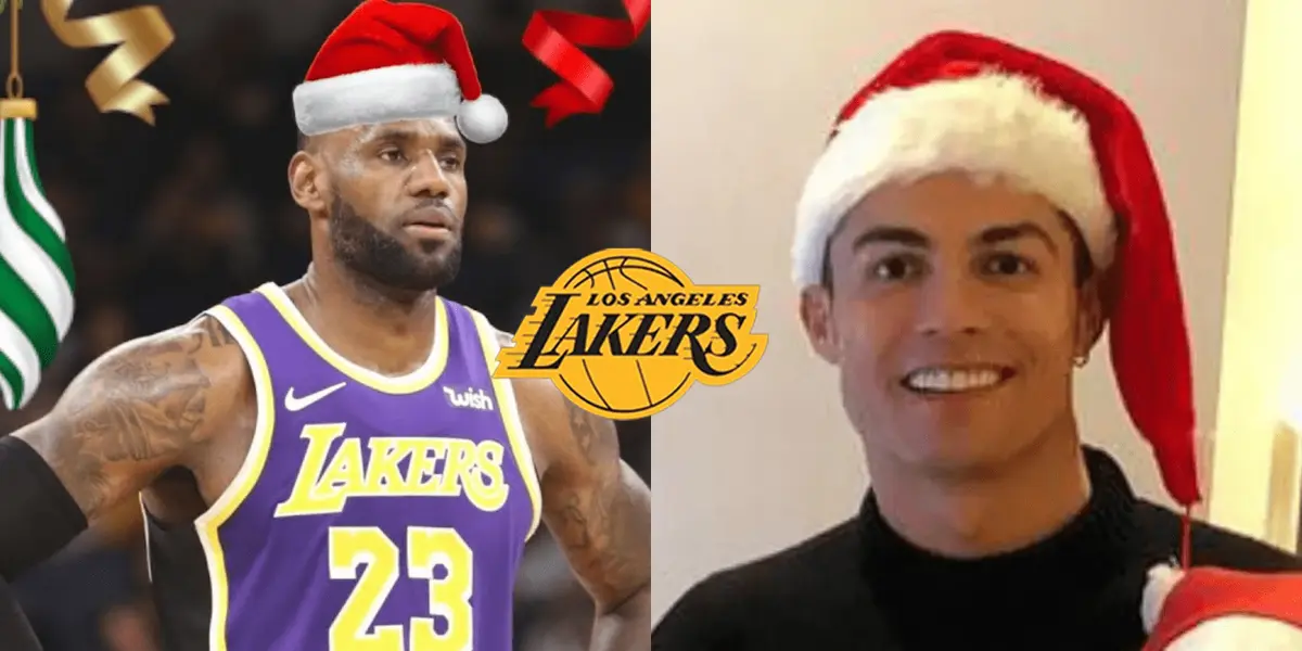 Even when Cristiano got eliminated early from the world cup, he received a great Christmas present; the same can't be said about LeBron