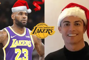 Even when Cristiano got eliminated early from the world cup, he received a great Christmas present; the same can't be said about LeBron