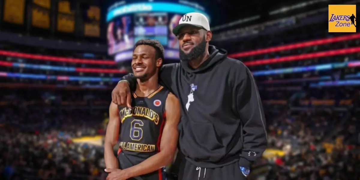 Following the news of Bronny James now having been cleared to resume his basketball career, LeBron has it clear, his family over the Lakers