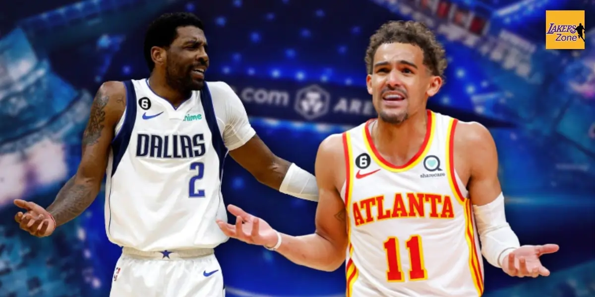 It has been speculated the Lakers are pursuing Kyrie Irving and Trae Young; the newest report has a third and most probable option