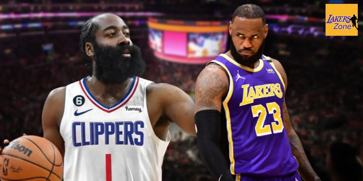 It's Halloween and the Lakers superstar LeBron James knows it admits the news of James Harden joining the LA Clippers