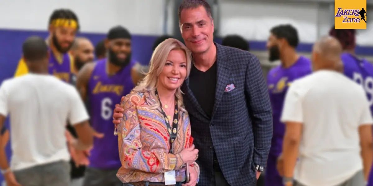 Jeanie Buss & Rob Pelinka