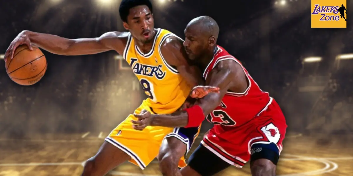 Kobe Bryant and Michael Jordan