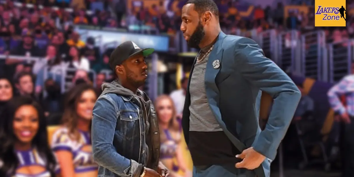 LeBron James and his agent Rich Paul