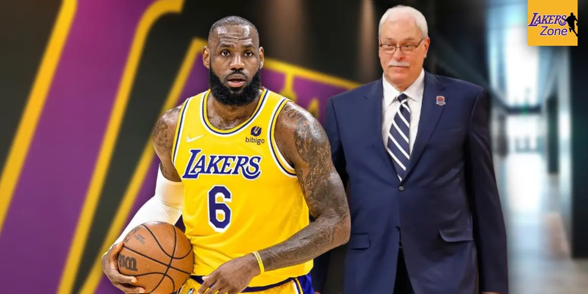 LeBron James & Phil Jackson