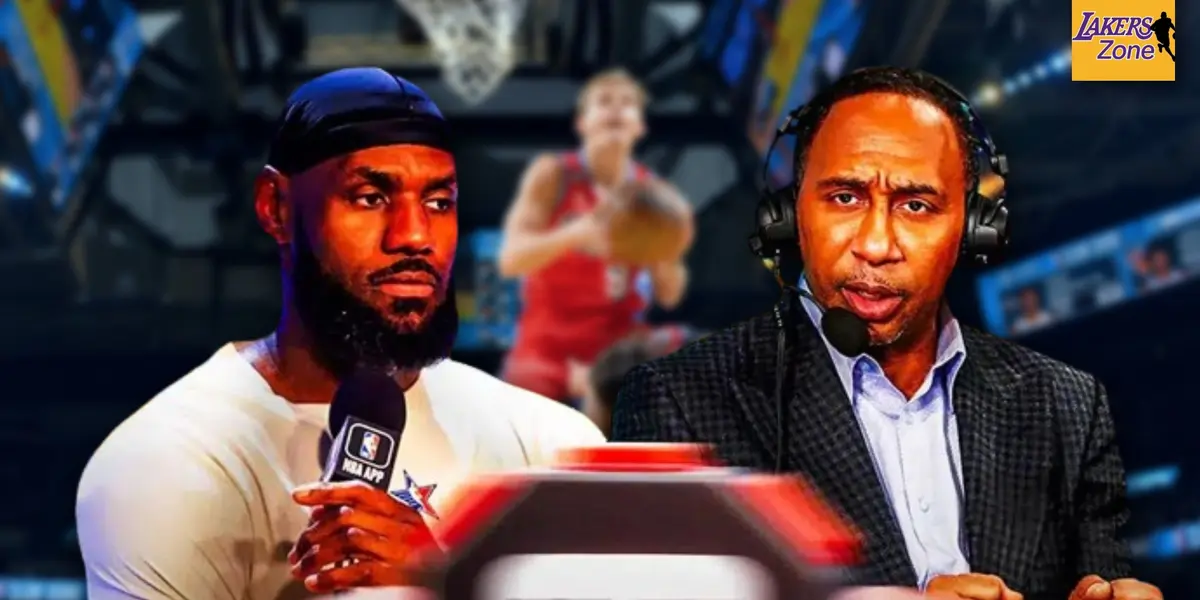 LeBron James and Stephen A. Smith