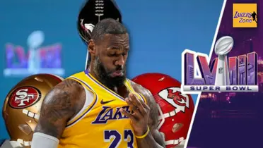 LeBron James pressence will be felt at the Super Bowl LVIII