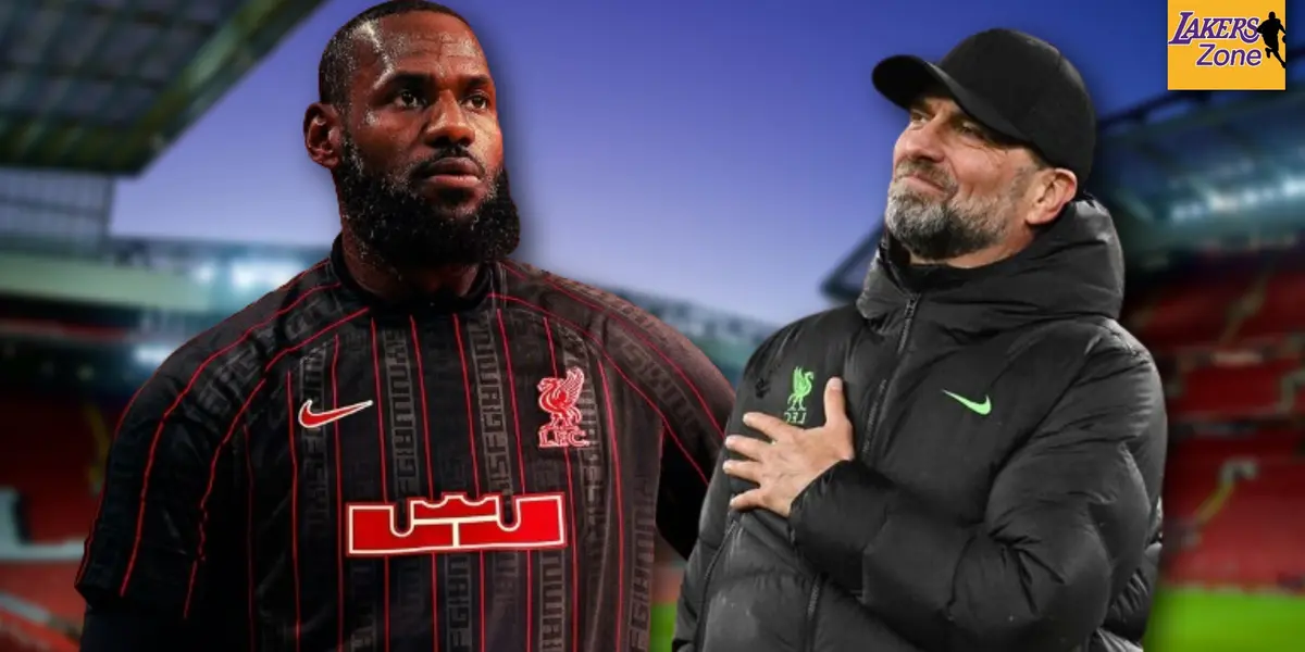 LeBron James spoke about Liverpool FC's manager Jurgen Klopp's announcement