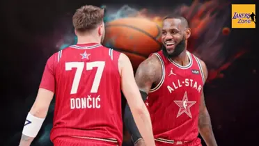 Luka Doncic and LeBron James