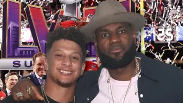 Patrick Mahomes and LeBron James