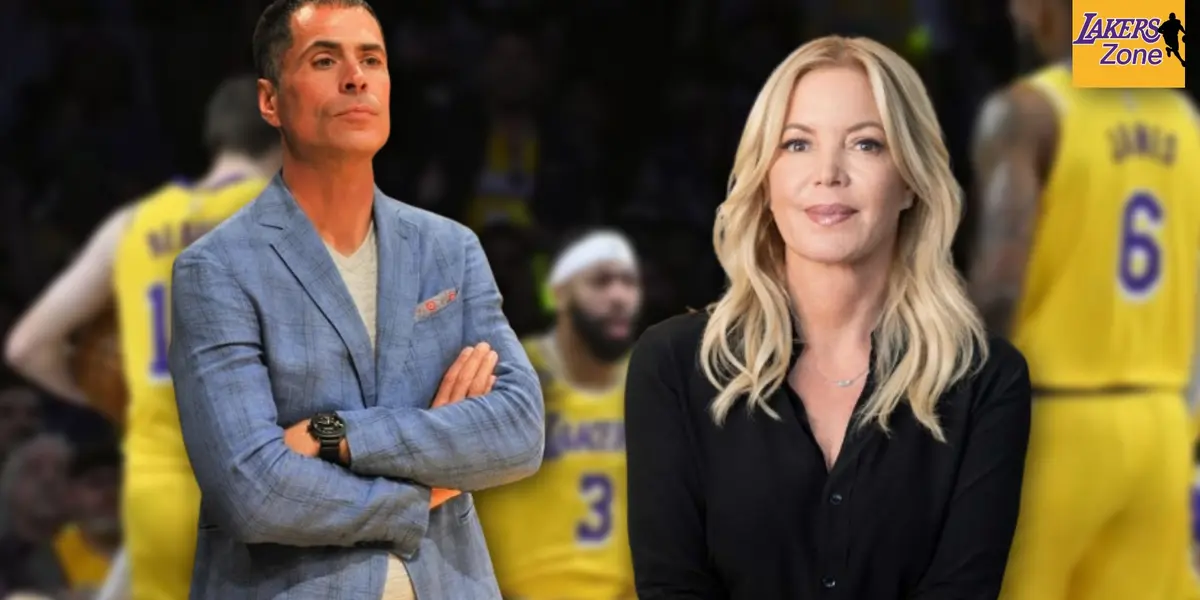 Rob Pelinka & Jeanie Buss