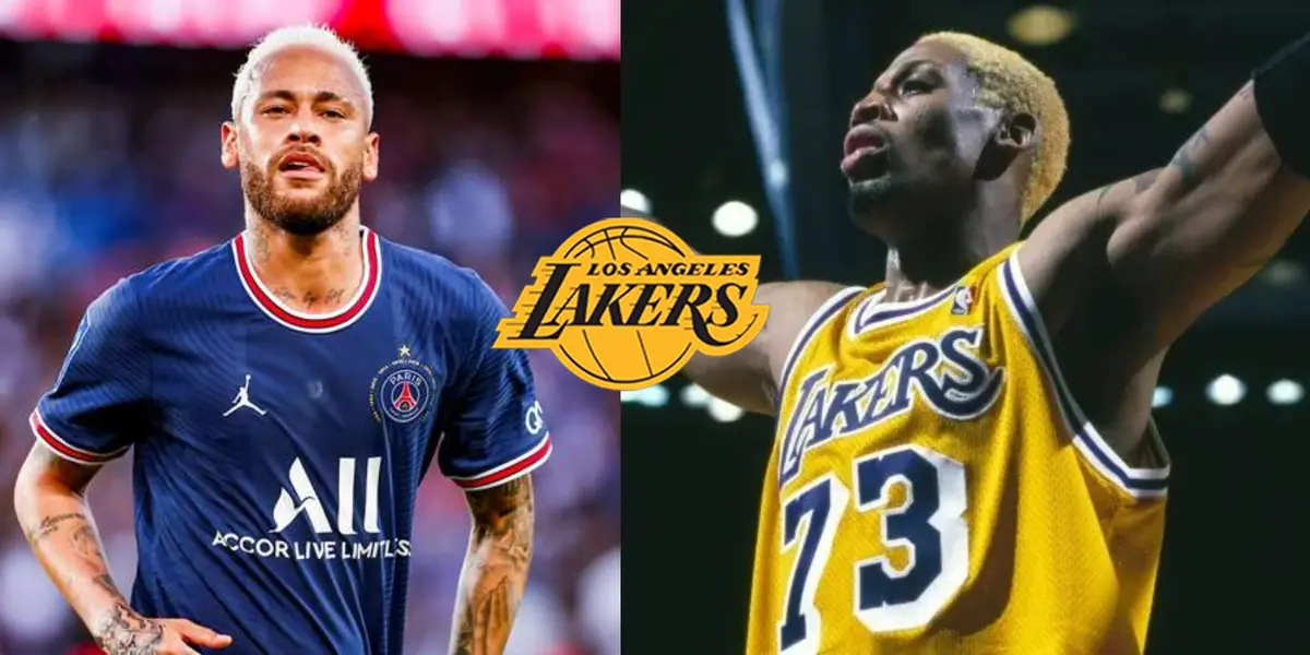 Rodman has a fame for being quite a character, and while the PSG superstar is a great player also has a controversial celebrity of his own 