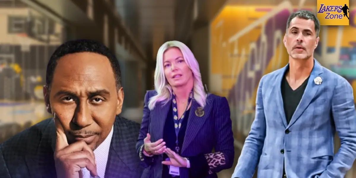 Stephen A. Smith went OFF on the Lakers including Jeanie Buss and GM Rob Pelinka