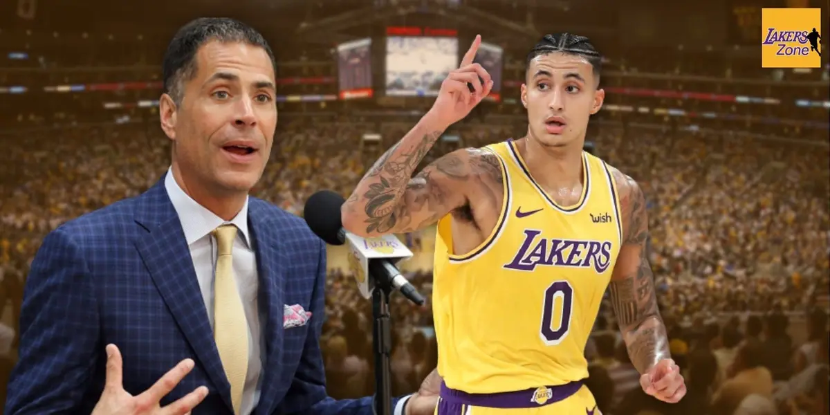 The former Laker Kyle Kuzma has been actively posting about the purple and gold, showing his love for the franchise