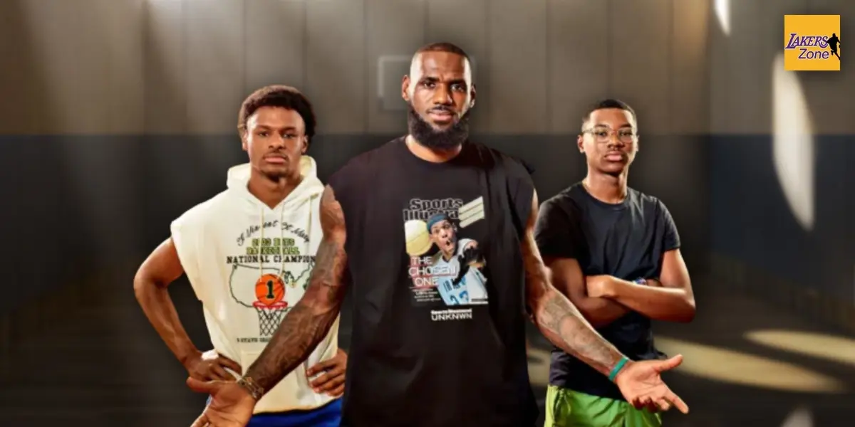 The James clan is about to dominate the Basketball scene as LeBron James' sons are rising up