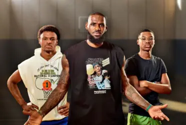 The James clan is about to dominate the Basketball scene as LeBron James' sons are rising up