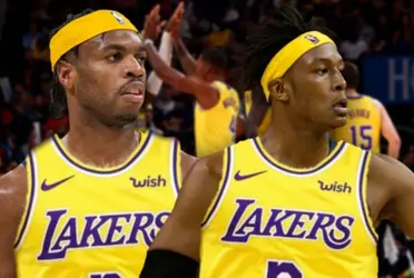 The LA Lakers are looking to make a trade today before the draft starts, and two players could be leaving for the Indiana Pacers stars