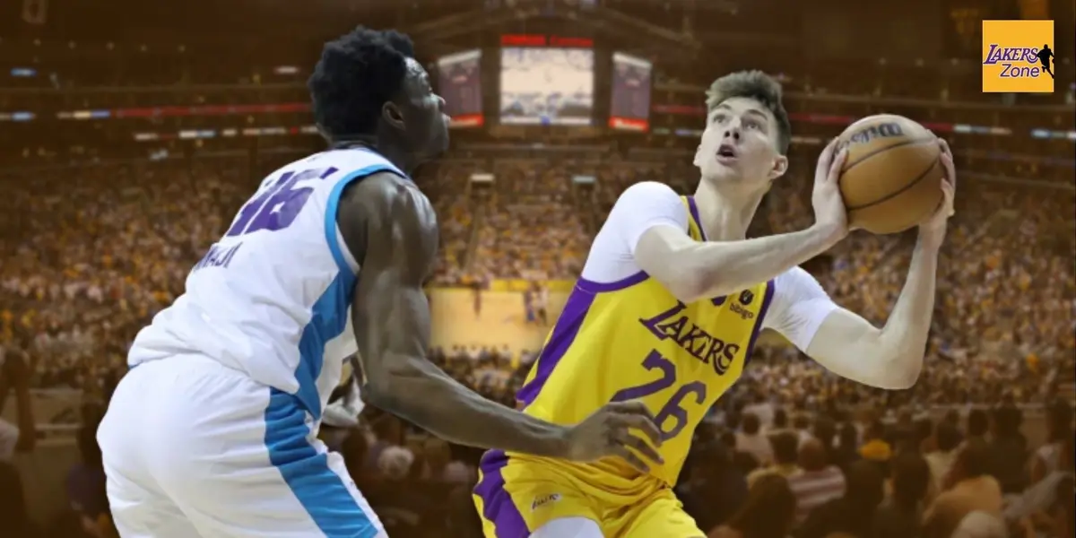 The LA Lakers are playing their last summer league game vs. the Clippers, and one player is stealing the spotlight