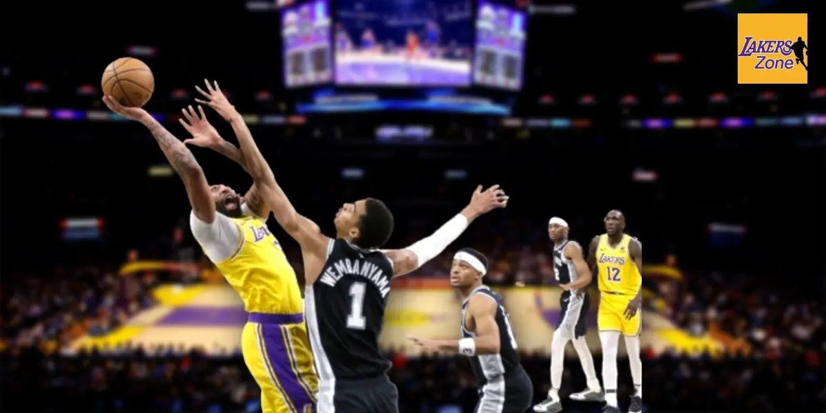 The LA Lakers didn't have their best player available as LeBron James was out of the game vs. Spurs