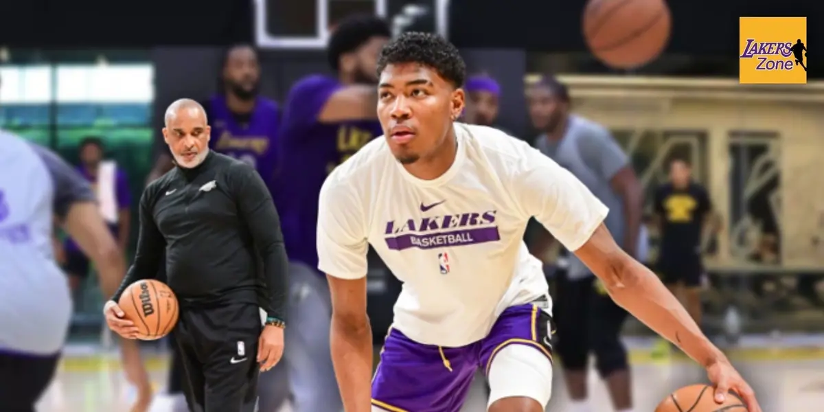 The LA Lakers Japanese wing is decided to have his best year in the NBA, but his internal competition could say something different