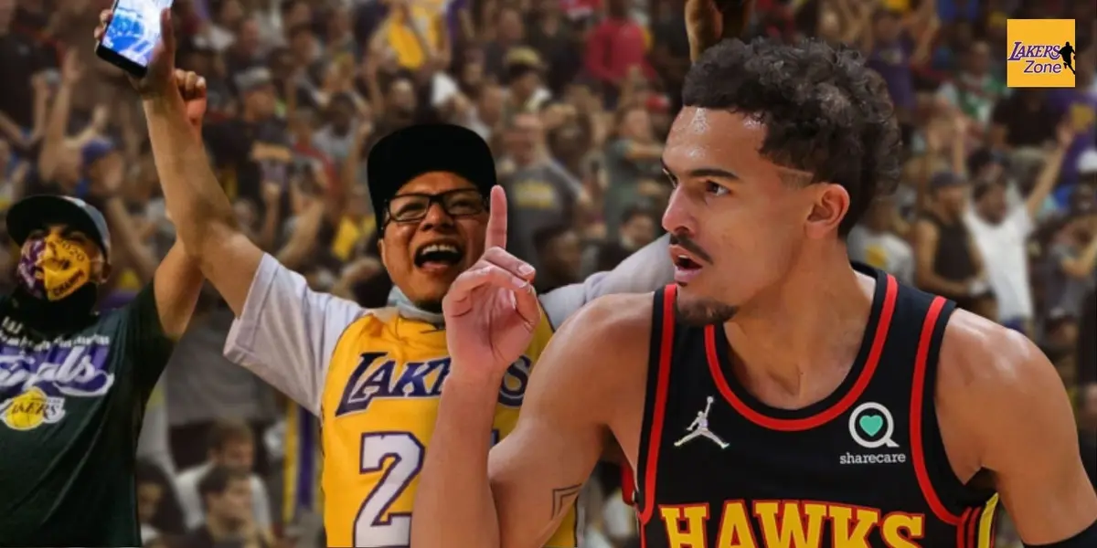 The Lakers are pursuing the Atlanta Hawk's superstar Trae Young who made a recent comment that is getting the purple and gold fan's hype