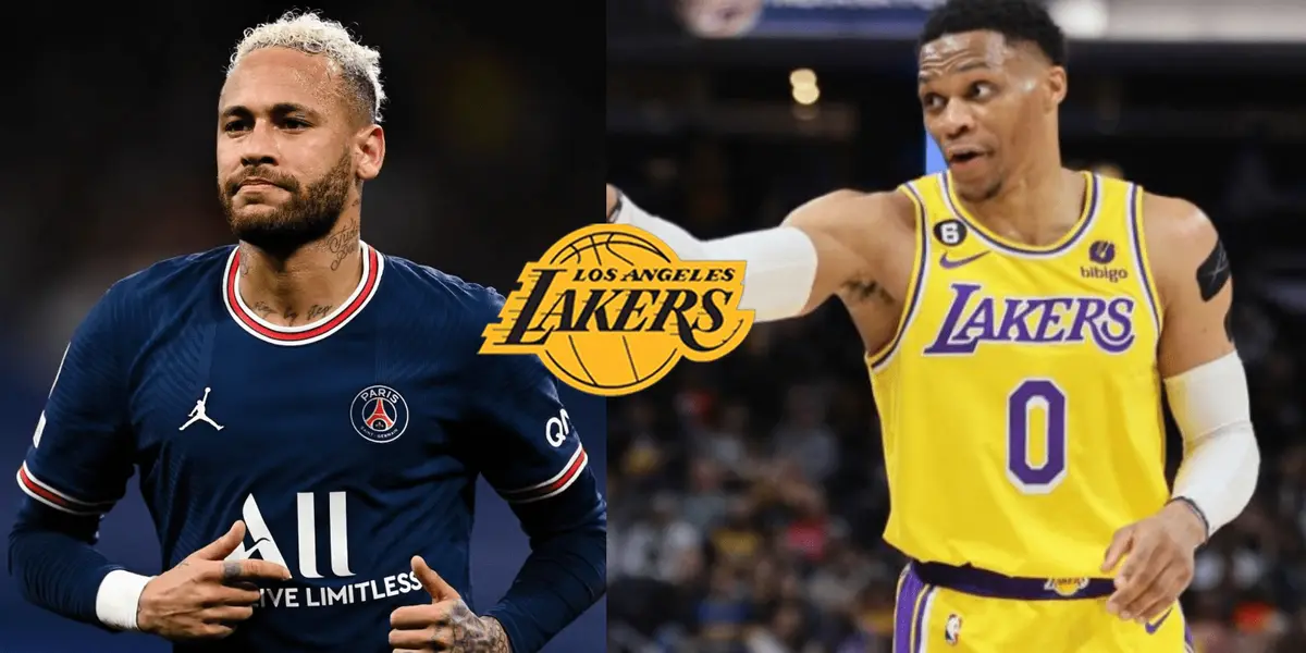 The Lakers had some internal problems because of Westbrook, just like what is happening inside the PSG with Neymar Jr.