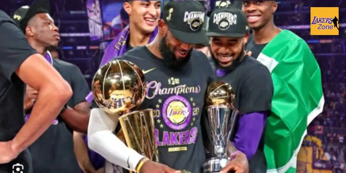 The Laker's latest championship title was won in 2020, some former Lakers can forget that team, even when they aren't part of the franchise anymore