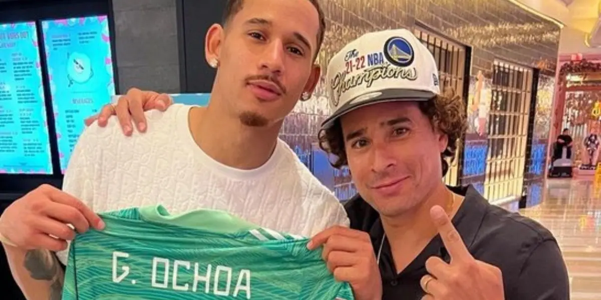 The Lakers Mexican-American star JTA is supporting the Mexican national team in the world cup and they just had their first game