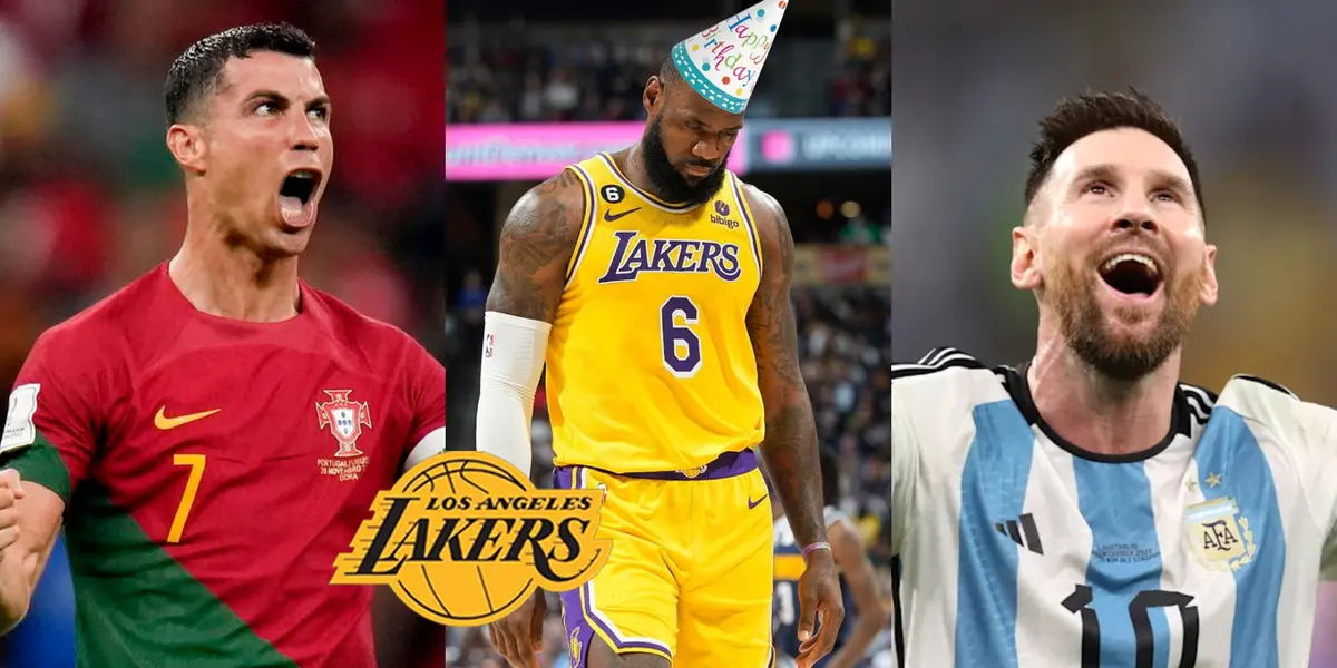 The Lakers superstar is celebrating his 38th Birthday, but he just received some unpleasant news as a gift from a CR7 update