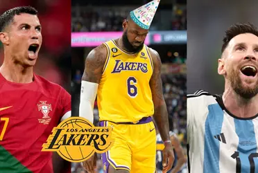 The Lakers superstar is celebrating his 38th Birthday, but he just received some unpleasant news as a gift from a CR7 update