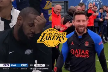 The Lakers superstar LeBron has shown his frustration with how the organization has been treating him, as opposed to what the PSG does with Messi