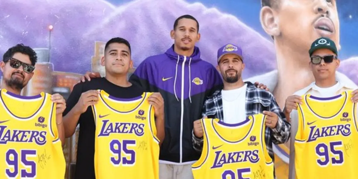 The Mexican-American player and NBA championship have a special bond with the Los Angeles Community