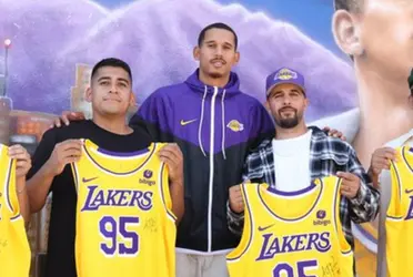 The Mexican-American player and NBA championship have a special bond with the Los Angeles Community