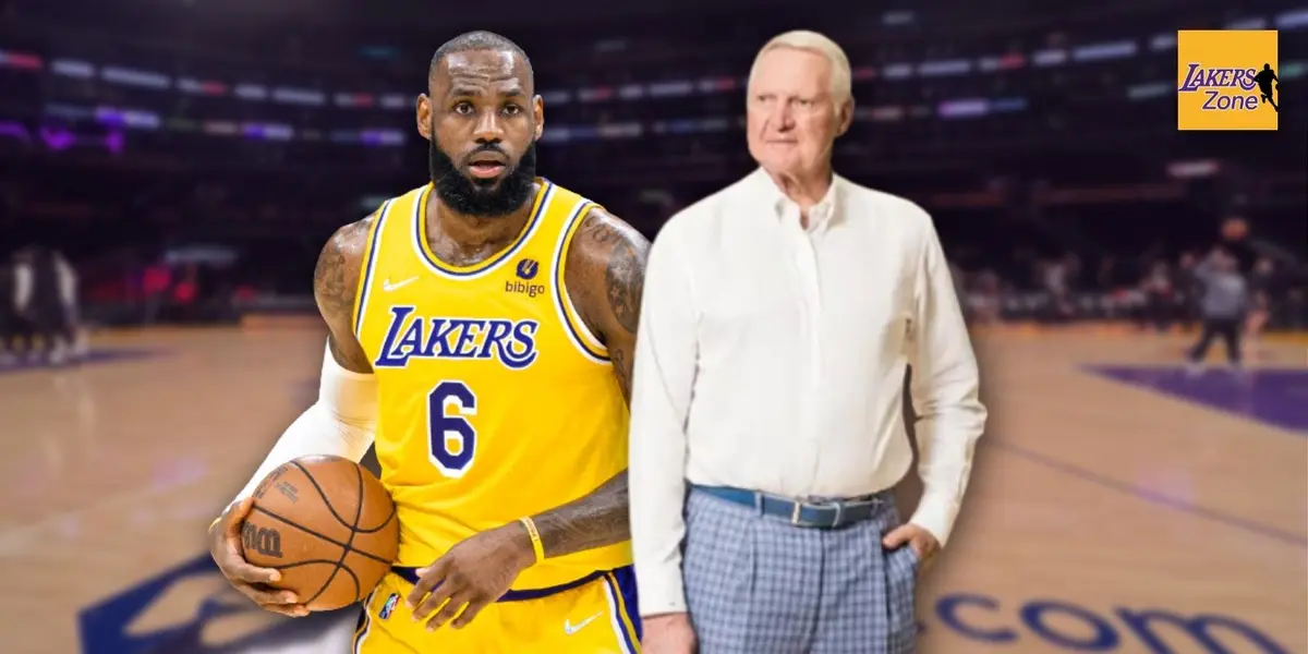 The purple and gold star LeBron James has reacted to a recent statement by Jerry West and has surprised the fans