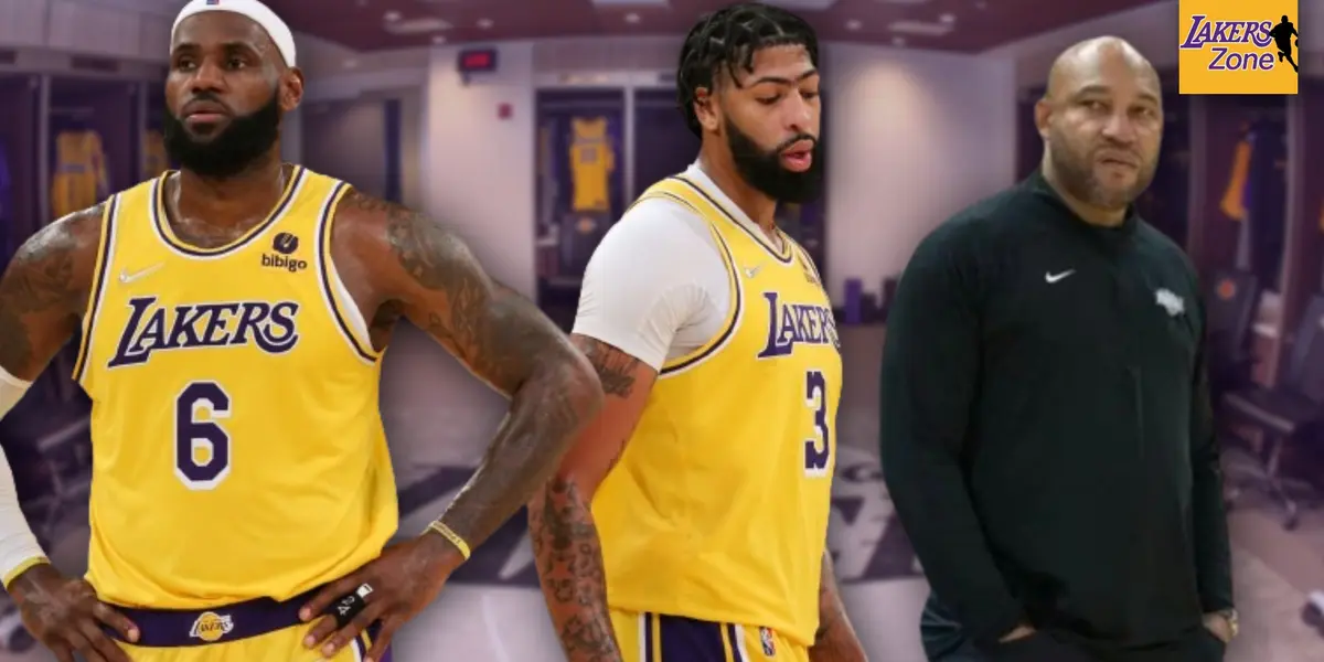 The situation in the Lakers locker room is far from ideal