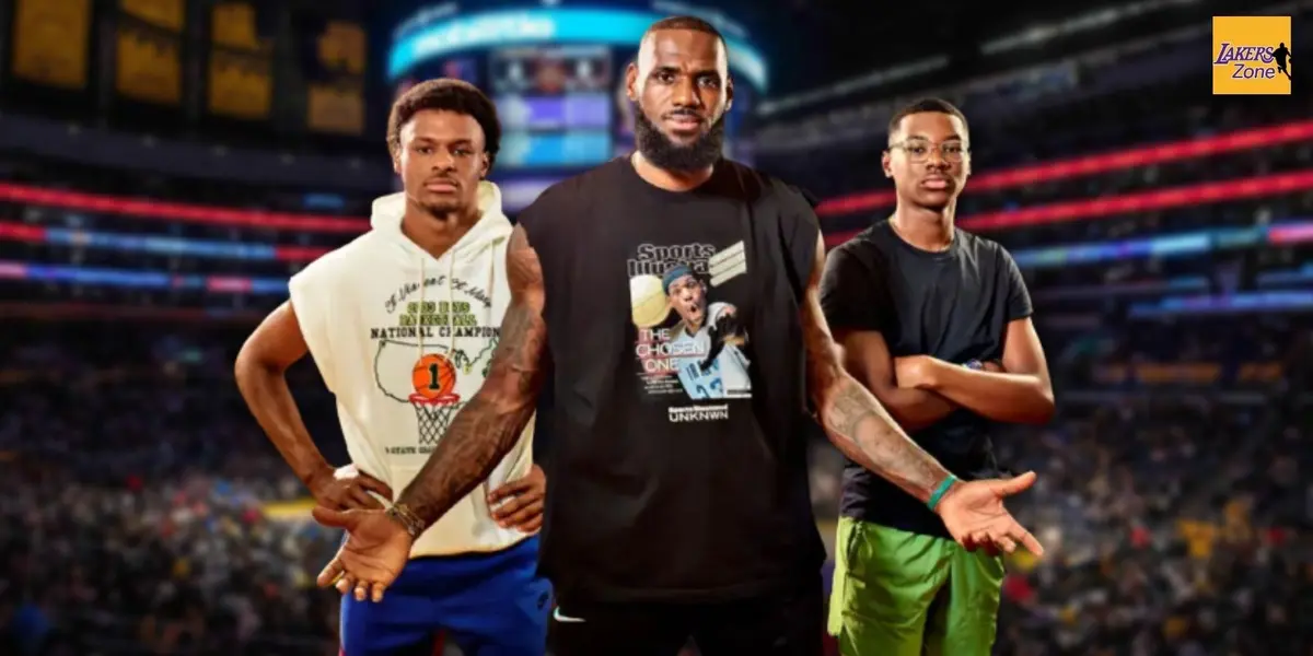 The two sons of LeBron James are set to pursue an NBA career just like his father, Bronny James who just suffered a cardiac arrest is set to be back and Bryce James is a promising talent too