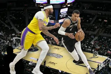 Victor Wembanyama led the Spurs to beat the Lakers, LA' superstar praises the rookie 