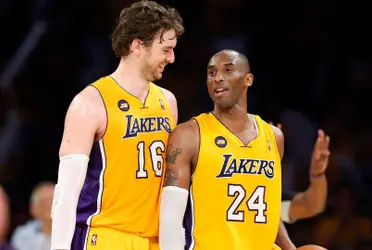 We recall Kobe Bryant’s compliments to Pau Gasol after the announcement of jersey retirement by the Lakers.